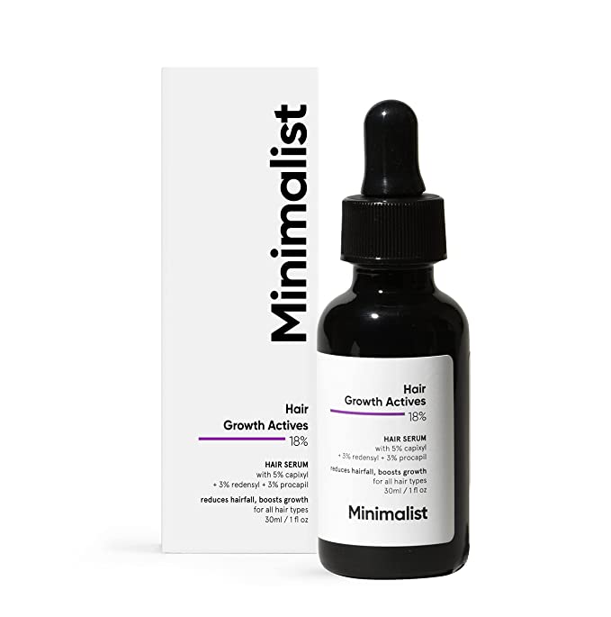 Minimalist Hair Growth Actives 18% Hair Serum