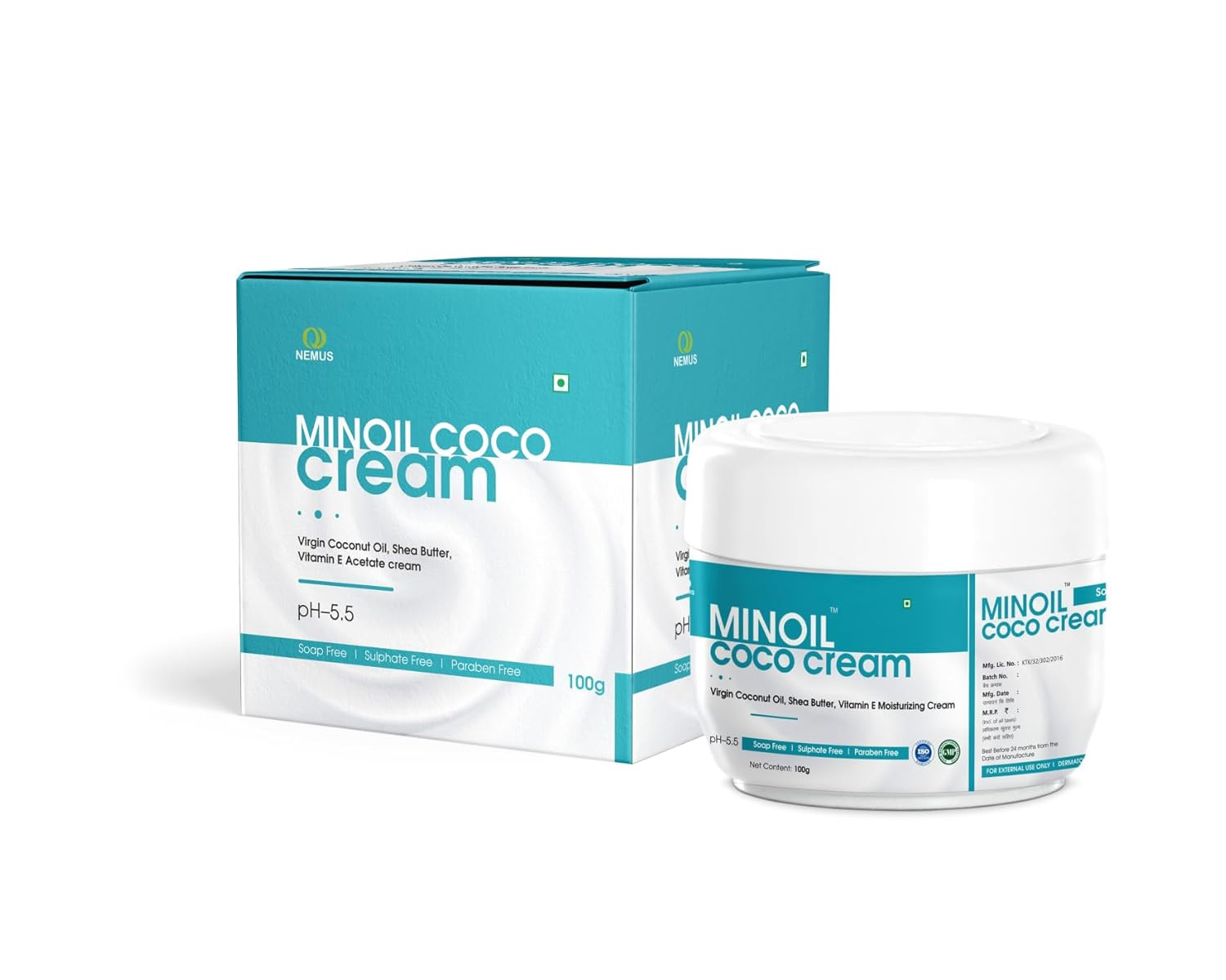 Minoil Coco Ph 5.5 Moisturizing Cream