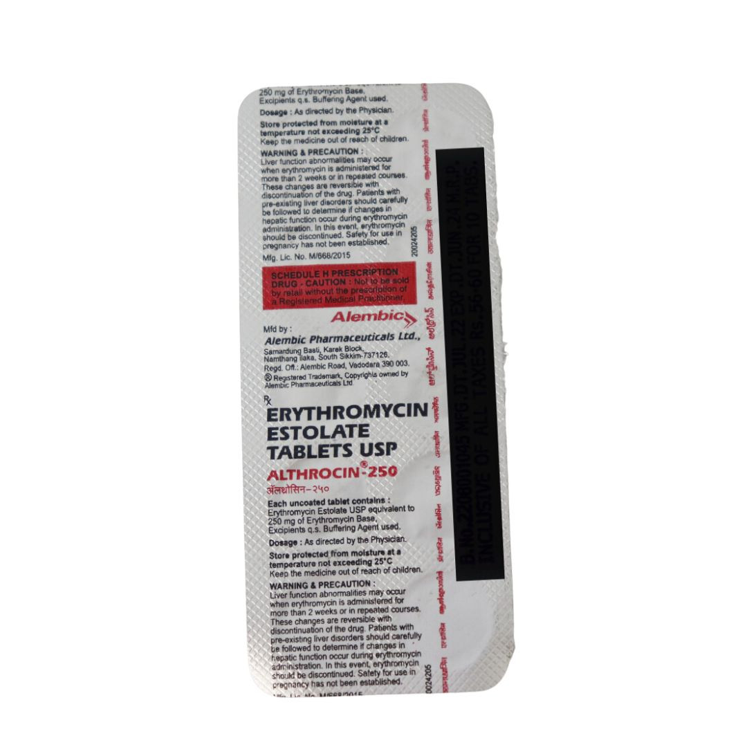Althrocin Tablets 10's