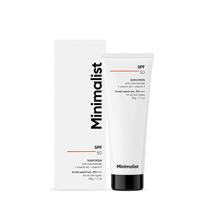 Minimalist SPF 50 Sunscreen