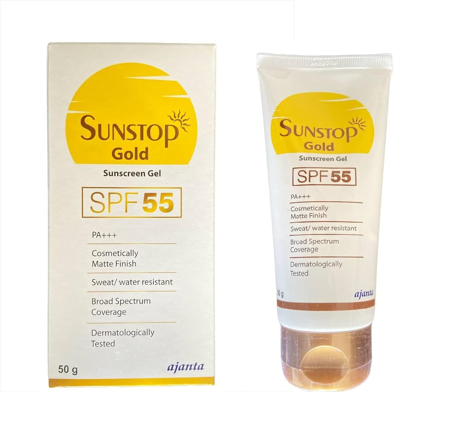 Sunstop Gold Sunsreen Gel