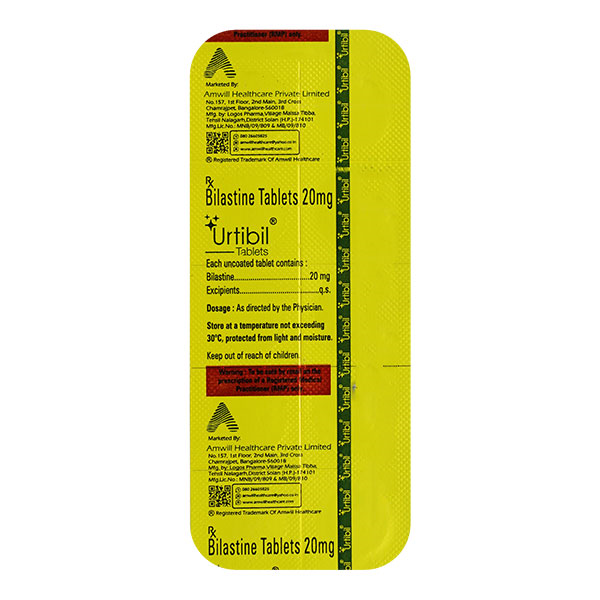 Urtibil Tablets 10's