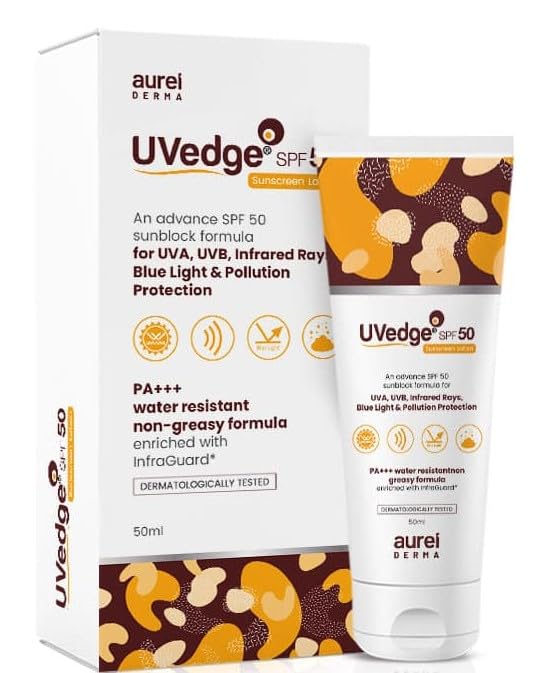 UVedge Sunscreen Lotion Spf 50 PA+++
