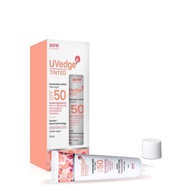UVedge Tinted Sunscreen Lotion Spf 50 PA+++