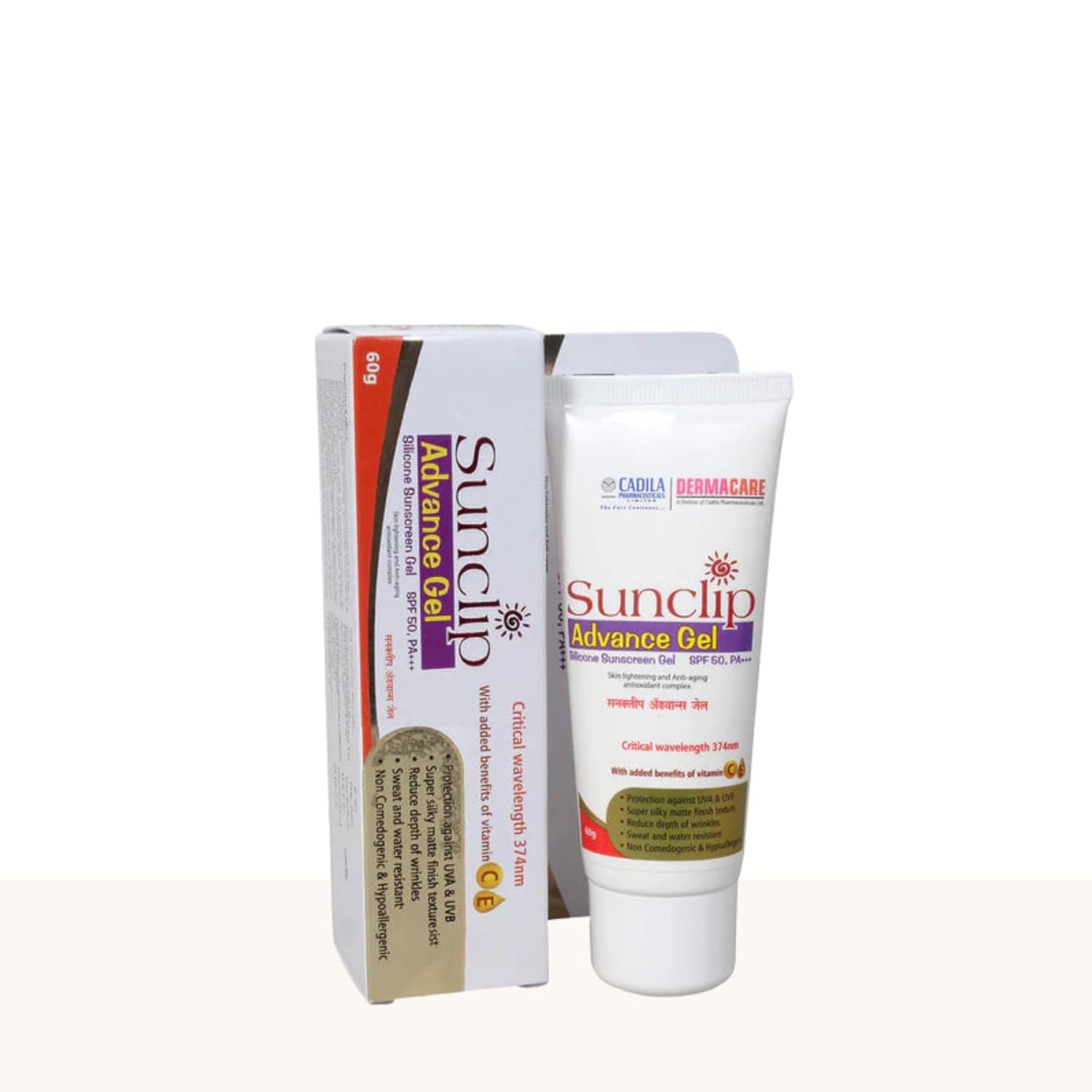 Sunclip Advance Silicone Sunscreen Gel Spf 50 PA+++