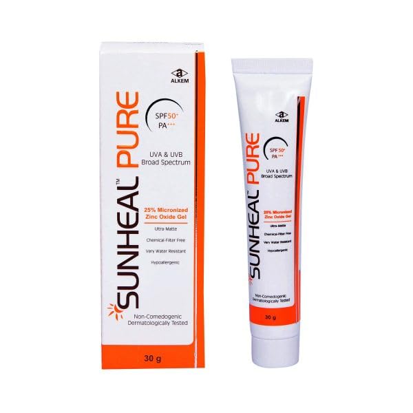 Sunheal Pure Zinc Oxide Sunscreen Gel
