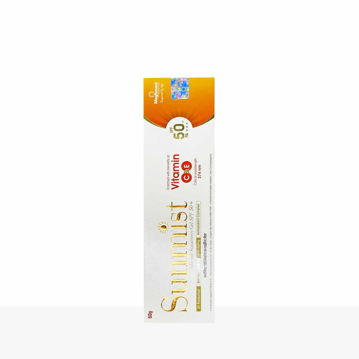 Sunmist Clear Sunscreen Gel Spf 50+