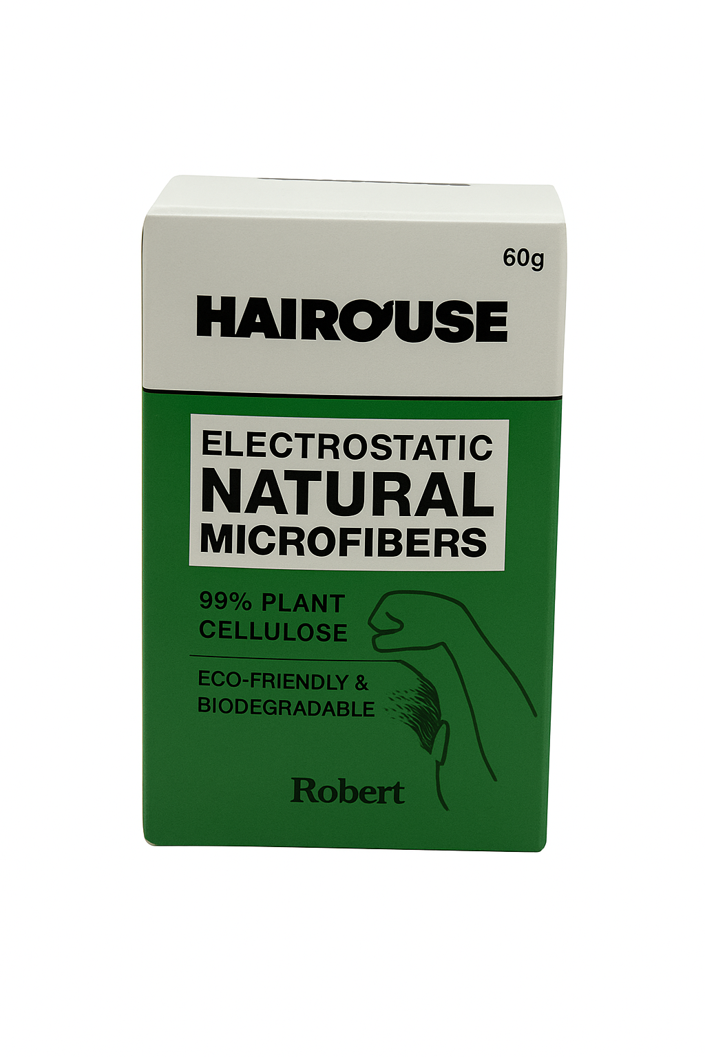 Hairouse Electrostatic Natural Microfibers(Brown + Black)
