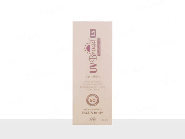 UV Broad LS Light Shade Tinted Sunscreen SPF 50 PA+++