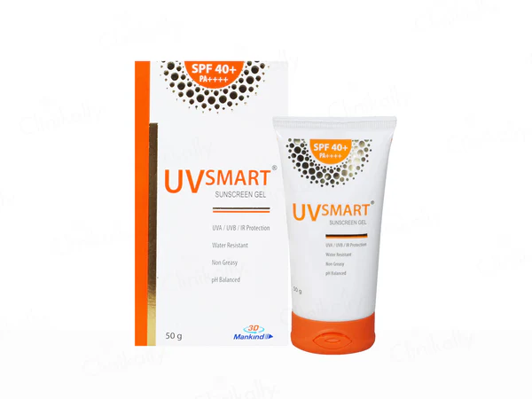 UVsmart Sunscreen Spf 40+ PA++++ Gel