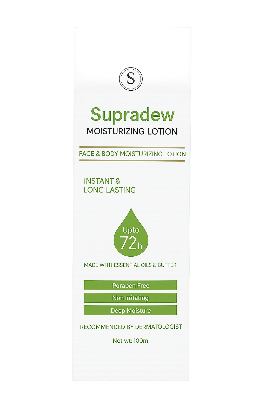 Supradew Moisturizing Lotion