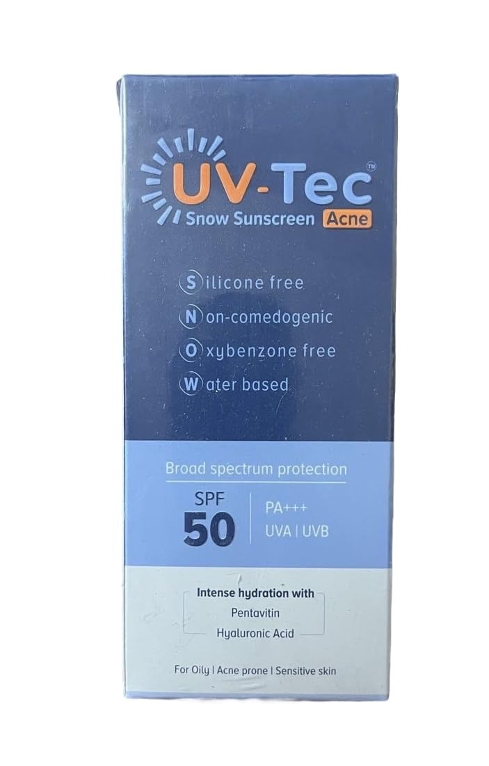 Uv Tec Snow Sunscreen Acne Spf 50