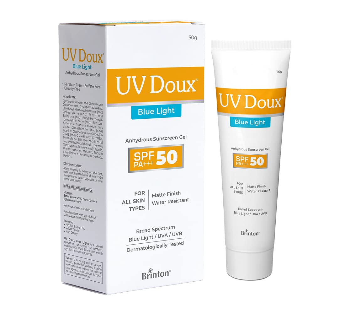 Uv Doux Blue Sunscreen Gel
