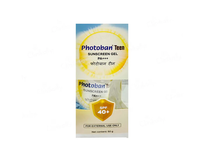 Photoban Teen Sunscreen Gel Spf 40 Pa+++