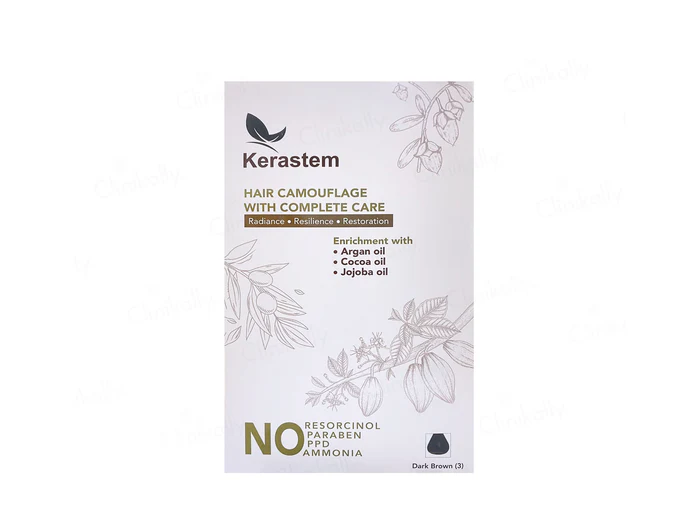 Kerastem Hair Color Dark Brown No.3