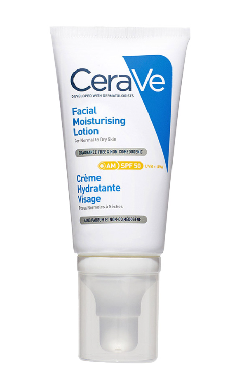 CeraVe AM Facial Moisturizing Lotion with SPF 50