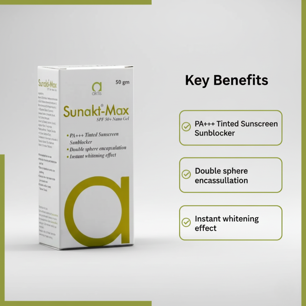 Sunakt Max Spf 50+ Nano Gel