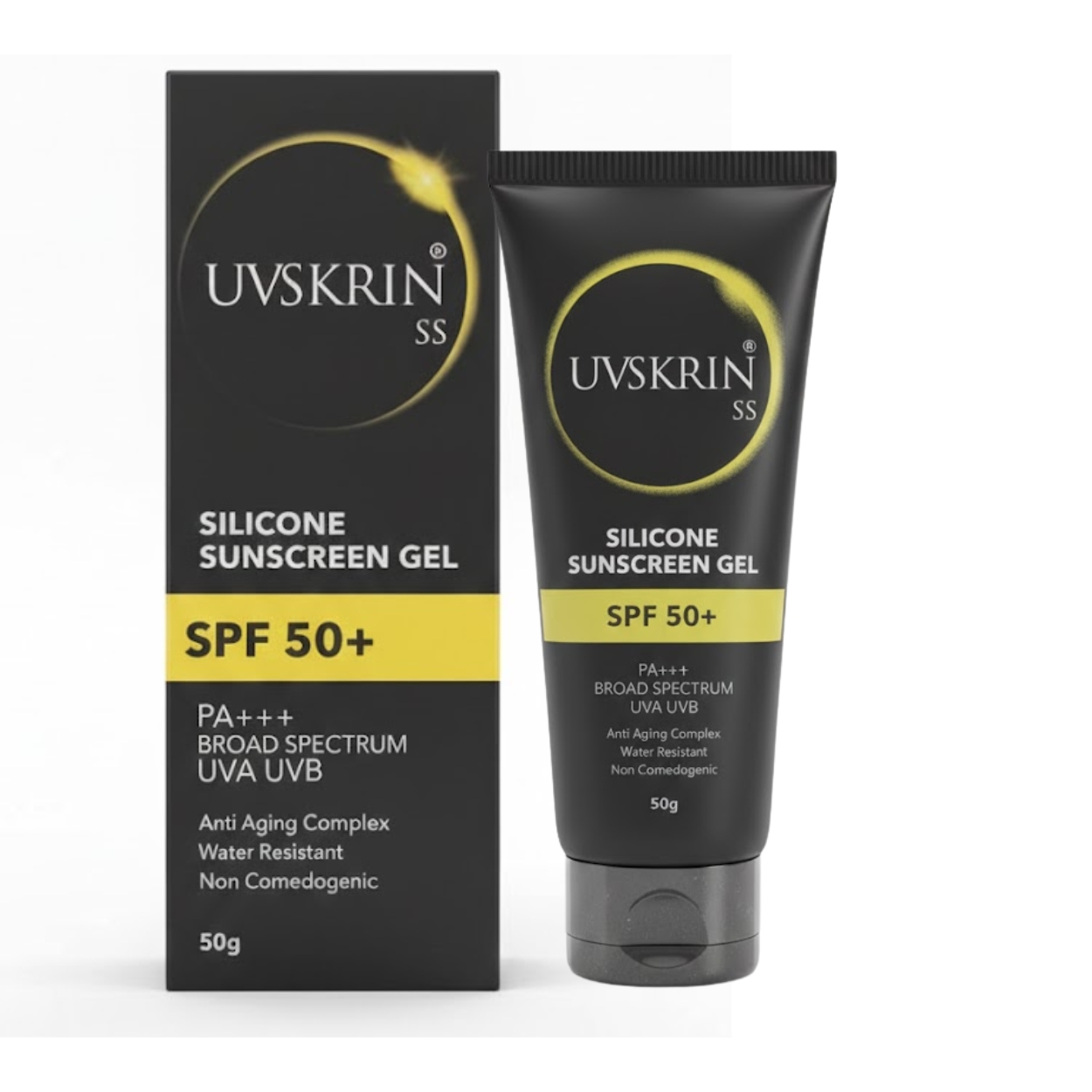 Uv Skrin Silicone Sunscreen Gel Spf 50+