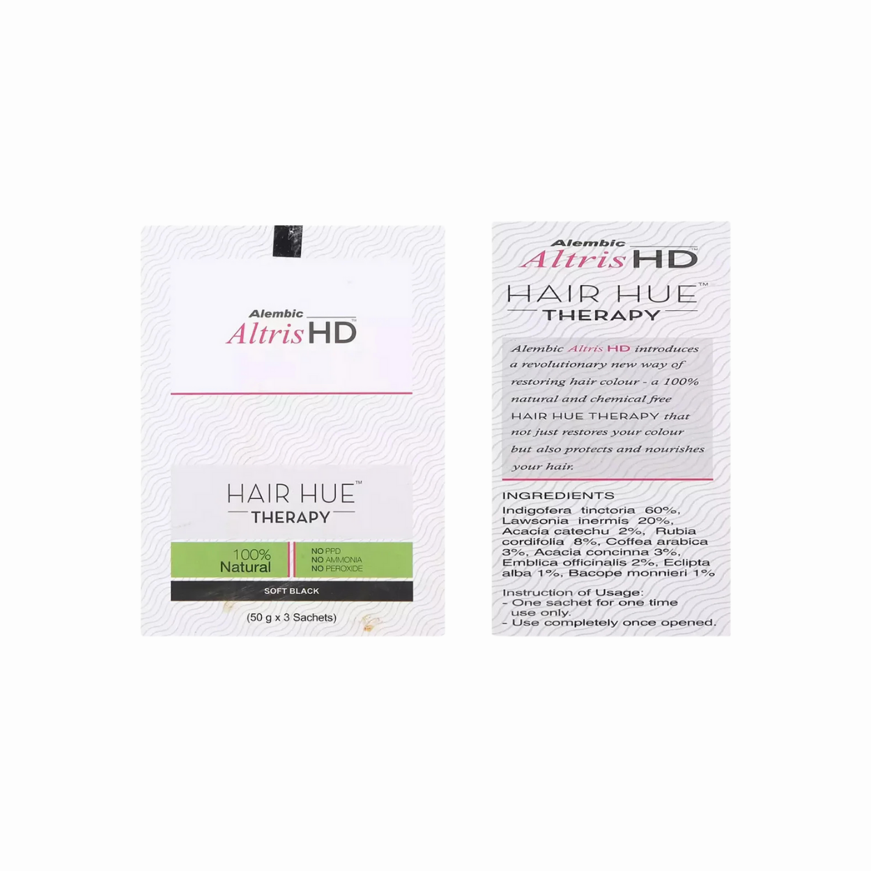 Altris HD Hair Hue Therapy Soft Black 3*