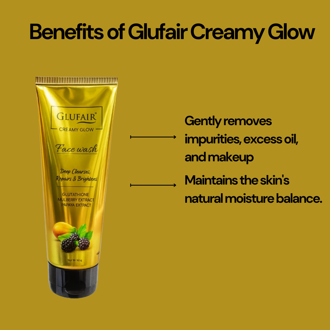 natural glutathione face wash benefits Buy Glufair Face Wash 100ml