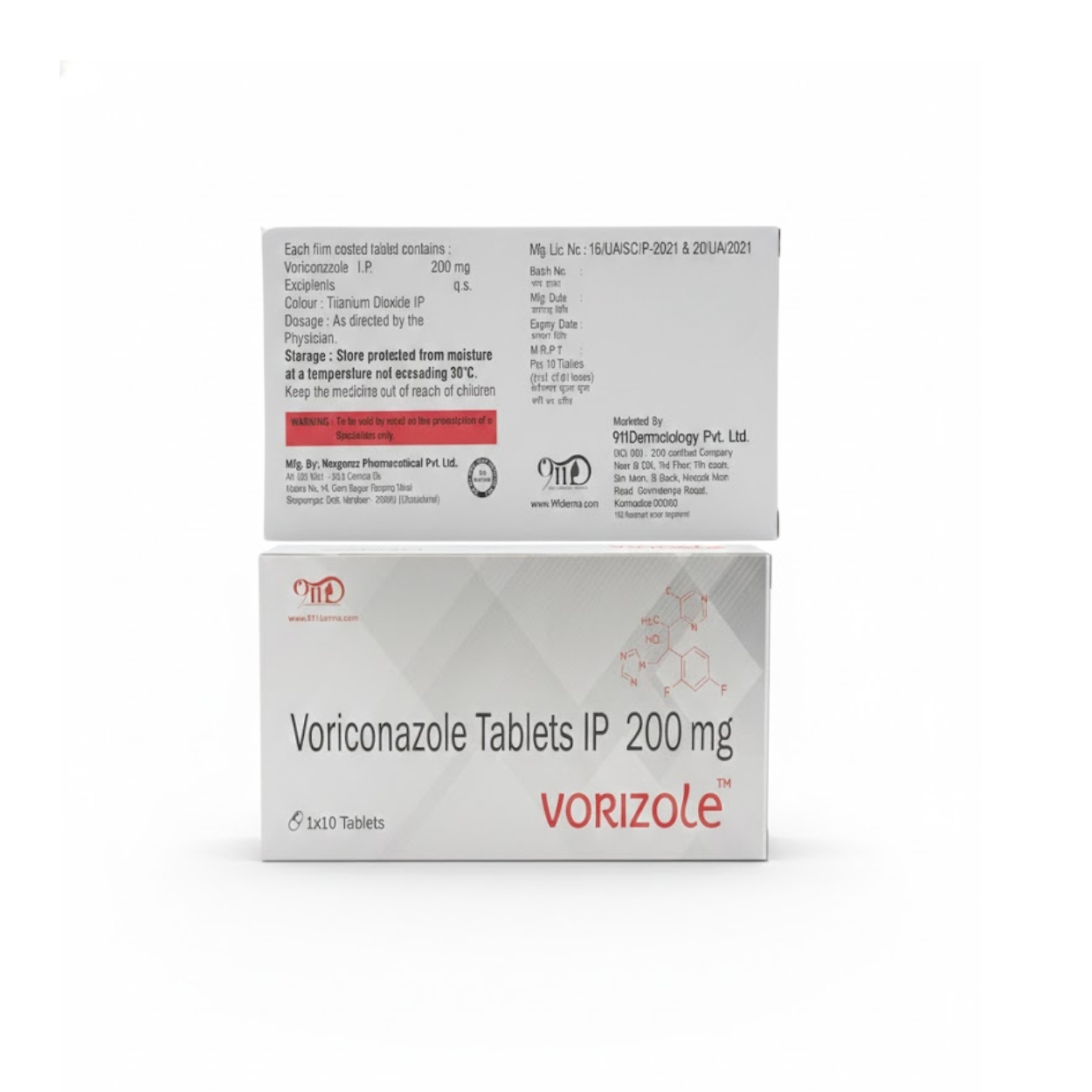 Vorizole Tablets 10's