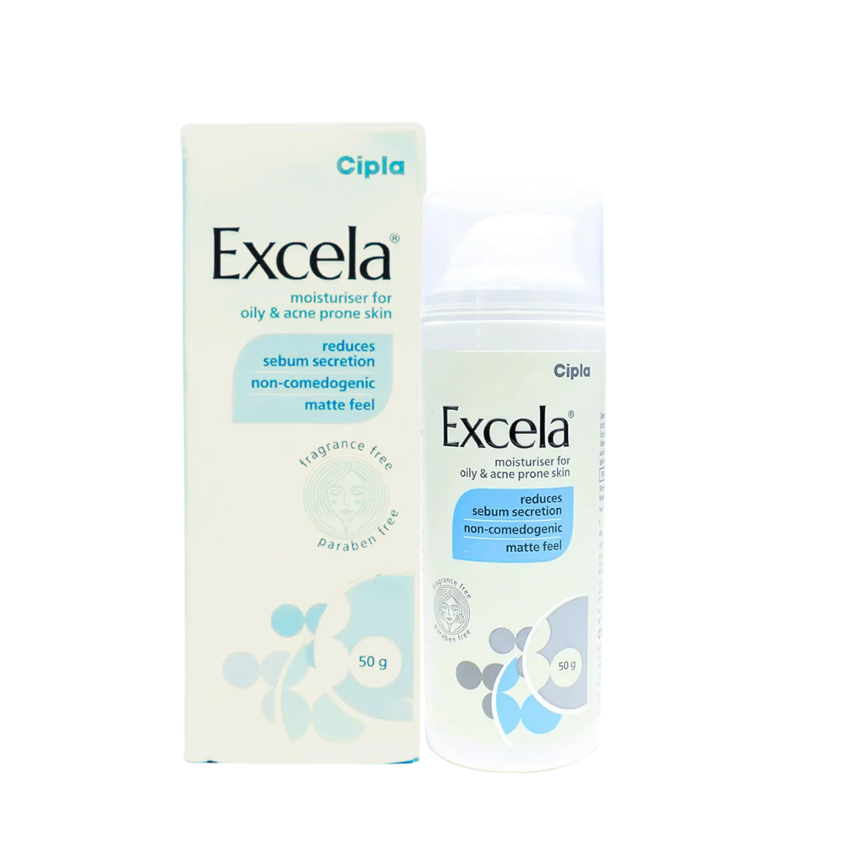Excela Moisturiser for Oily & Acne Prone Skin