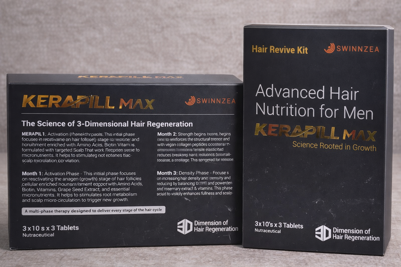 Kerapill MAX Hair Revive Kit For Men