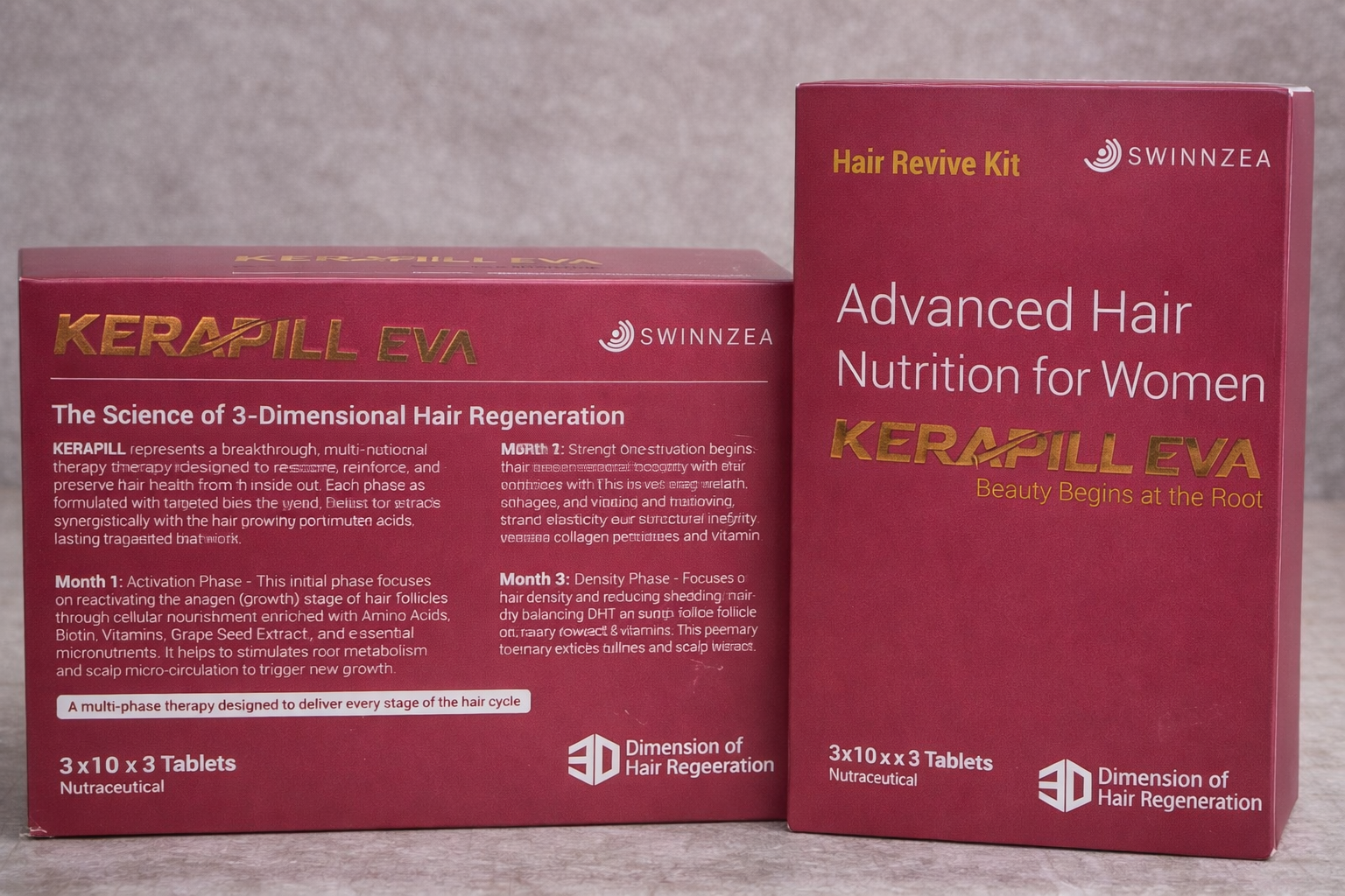 Kerapill EVA Hair Revive Kit For Women
