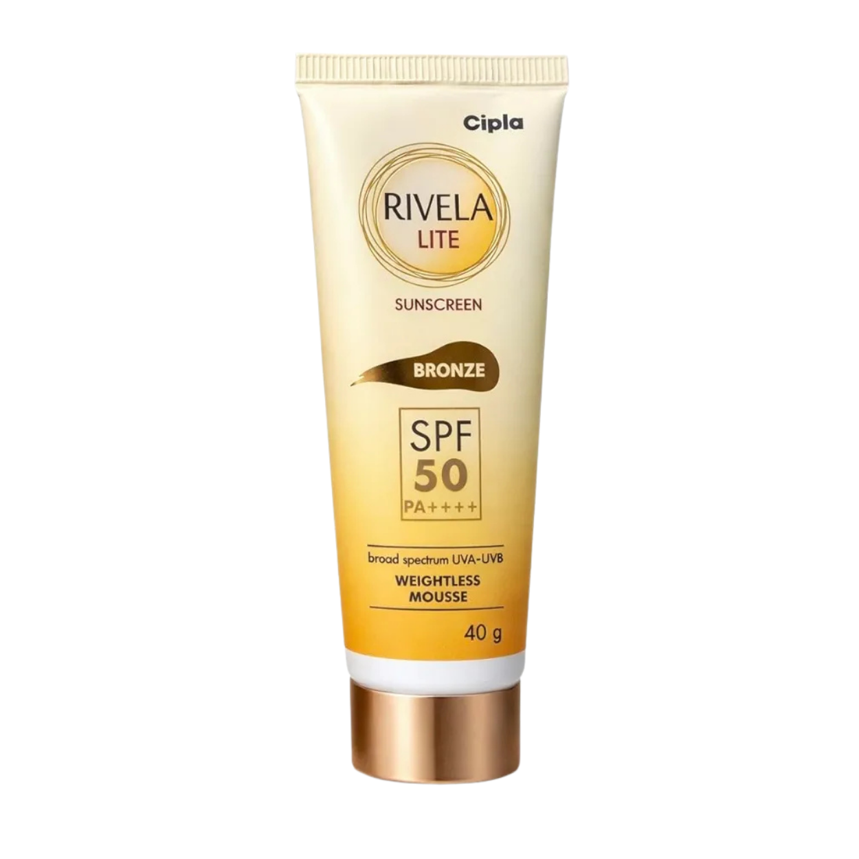 Rivela Lite Bronze Sunscreen SPF 50 PA++++