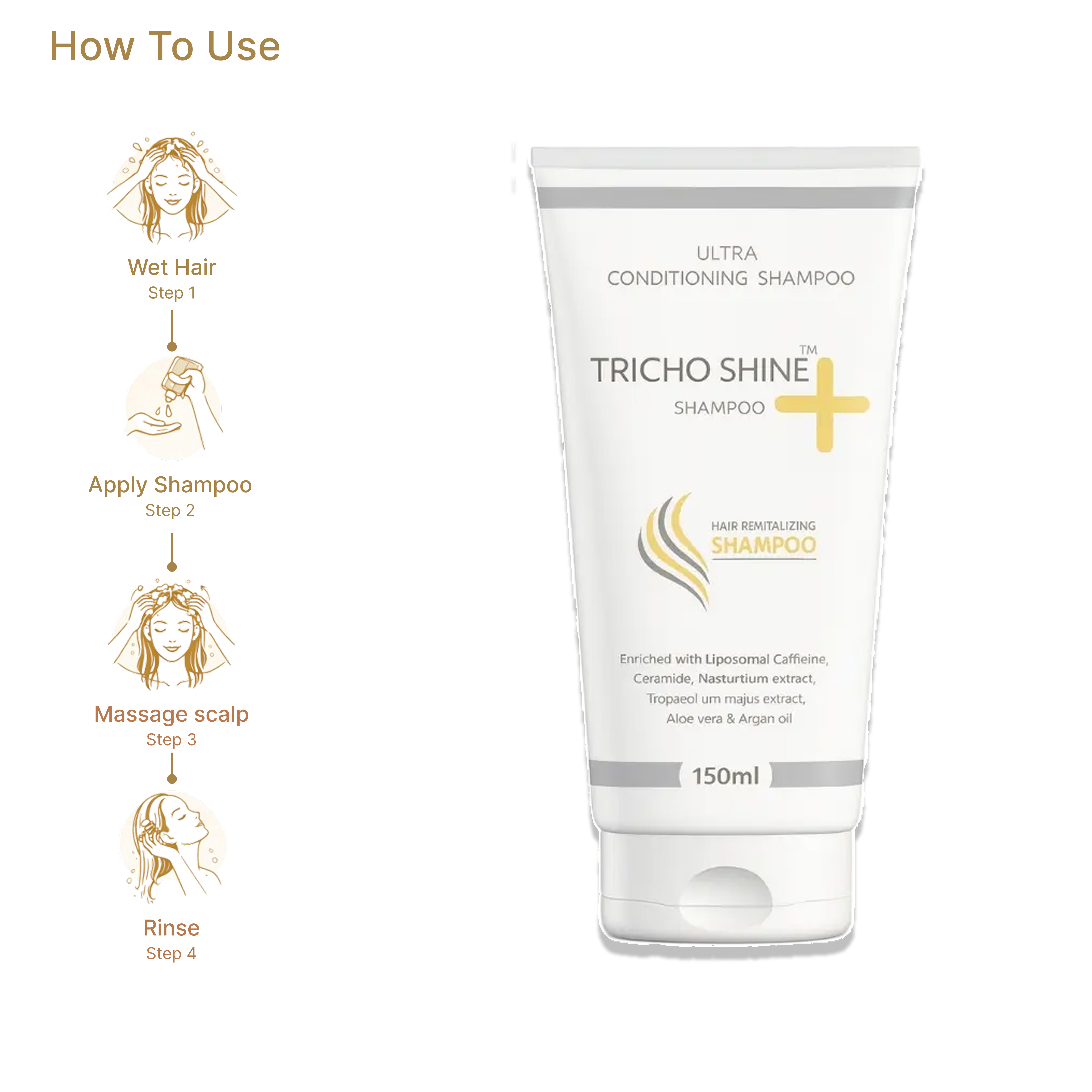 TrichoShine Plus Shampoo