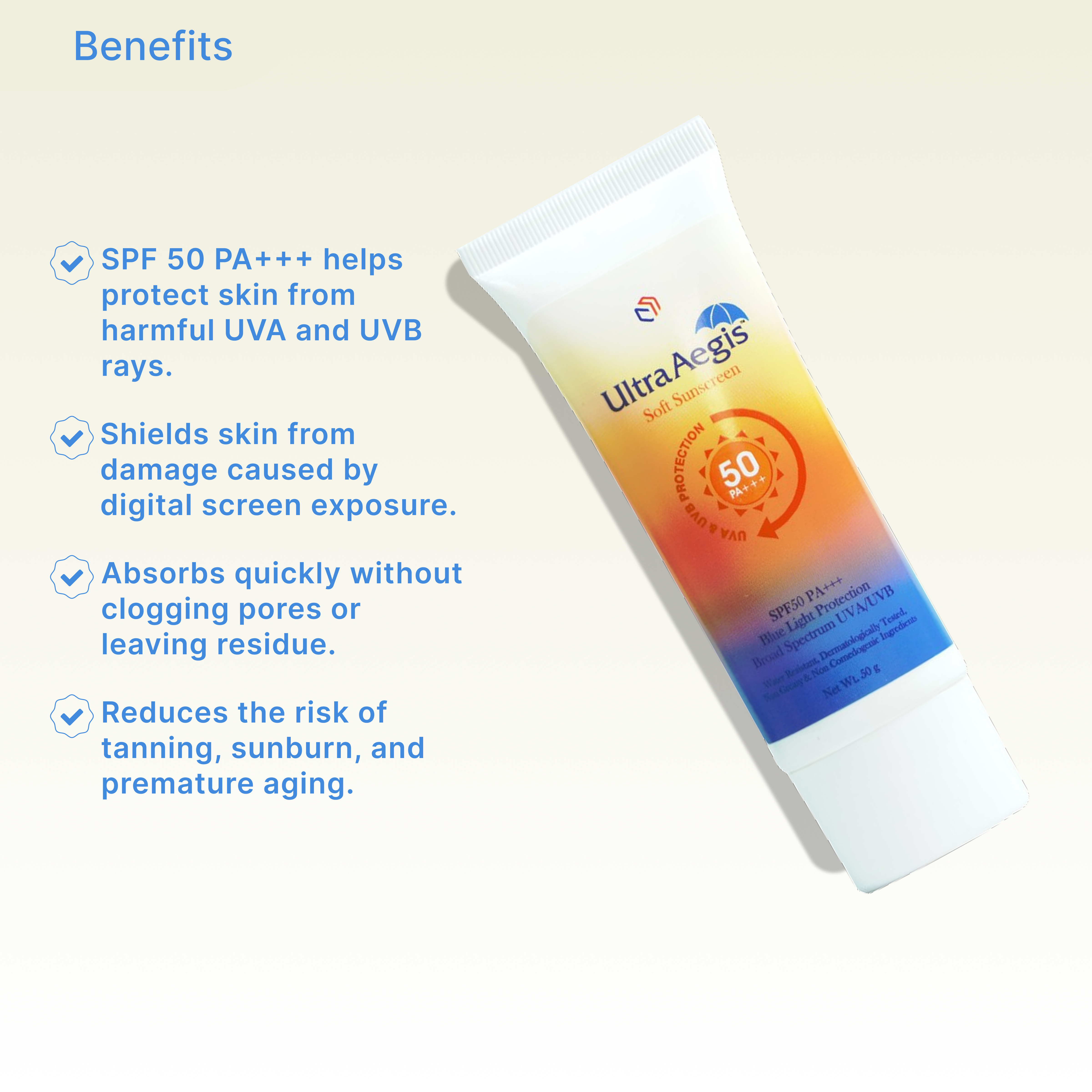 Ultra Aegis Soft Sunscreen Spf 50