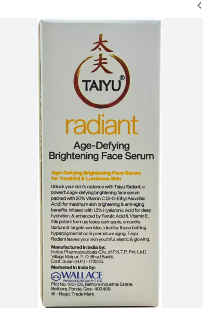 Taiyu Radiant Age Defying Brightening Serum