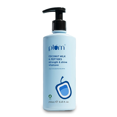 Plum Coconut Milk & Peptide Strength Shampo 